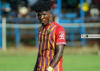 Hearts ready to increase Afutu’s pay from ₵800 to ₵10,000 to sign him again