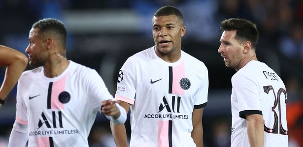PSG draw with Club Bruges as super attackers fail to make impact