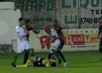 Player charged with attempted murder after kicking referee