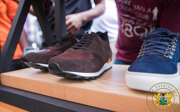 Akufo-Addo commissions GH¢6.2 million shoe manufacturing factory under 1D1F