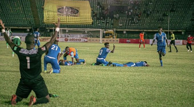 WC Qualifier: Central African Republic beat Nigeria in Nigeria
