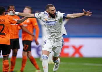 Benzema double seals victory for Real Madrid against Shakhtar Donetsk