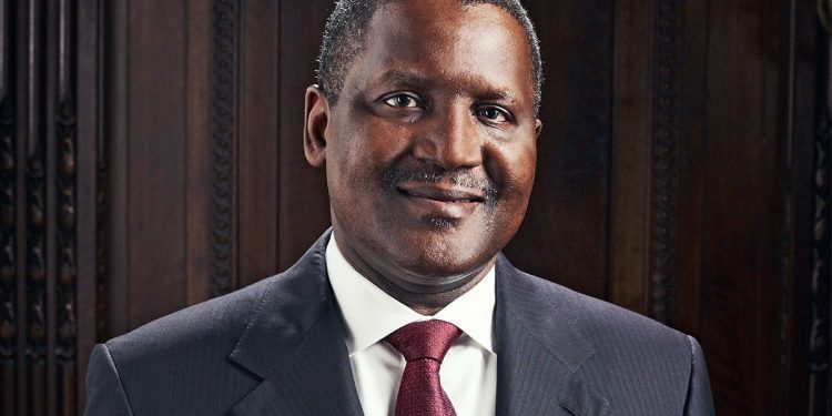Aliko Dangote now worth over US$20 billion, net worth up by +$2.4 billion in 2021