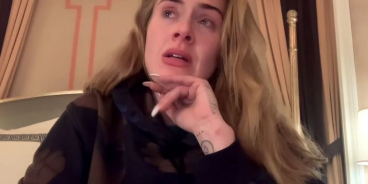 Tearful Adele postpones entire Las Vegas residency