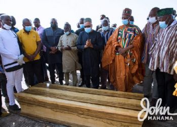 Mahama’s brother laid to rest