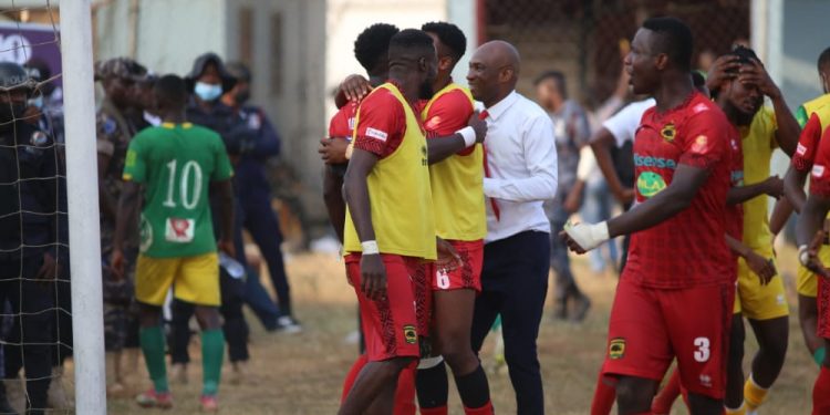 Asante Kotoko records first-ever win in Dormaa after beating Aduana Stars 2-0