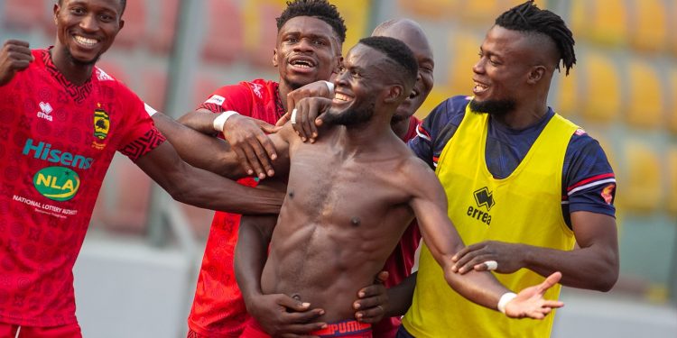 Asante Kotoko beat Medeama 1-0 to maintain top position
