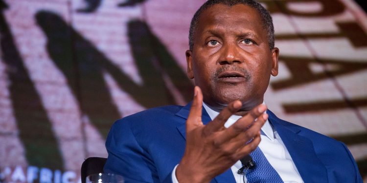 Aliko Dangote loses US$500 million as cement firm shares fall