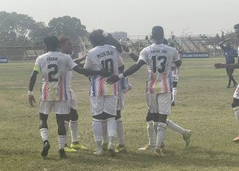GPL: Muntari record first assist as Legon Cities strike late to deny Hearts victory