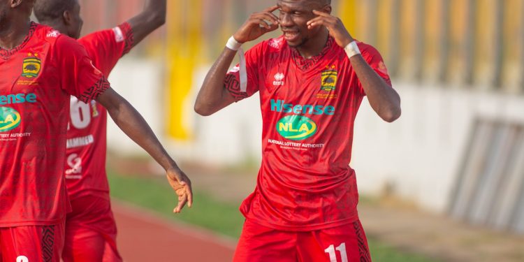 GPL: Etouga hits brace as Kotoko beat Dreams FC at Baba Yara