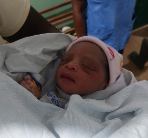 New-born baby rescued from public toilet at Nkrankwanta