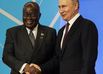 Putin sends congratulatory message to Ghana