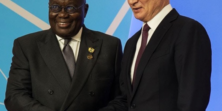 Putin sends congratulatory message to Ghana