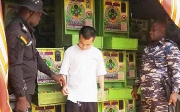 Police grab Chinese for illegally operating ‘jackpot machines’