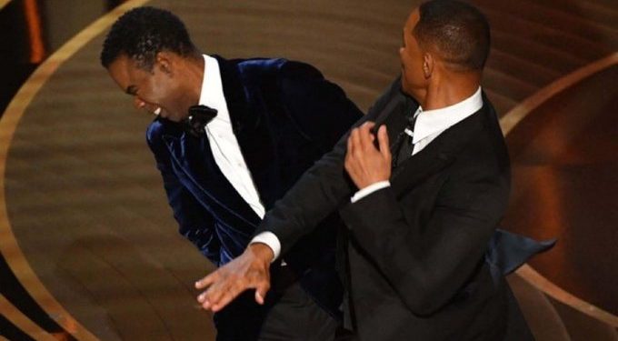 Will Smith hits Chris Rock on Oscars stage