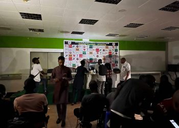 Nigeria vs Ghana: Light went off minutes before Ghana’s press conference