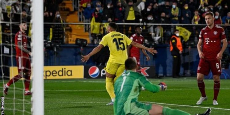 Villarreal beat Bayern Munich