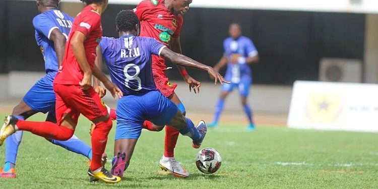 Real Tamale United beats Asante Kotoko 2-1 to earn famous victory