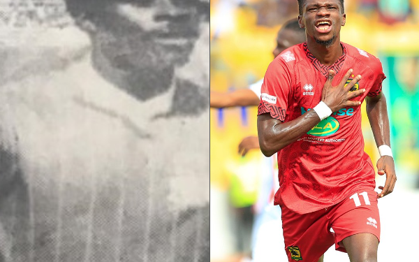 Etouga 3 goals away from equaling Opoku ‘Bayie’ Afriyie’s record