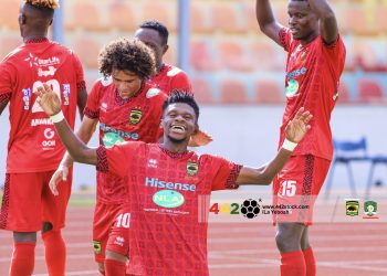 Mbella Etouga scores a cracker but misses 2 penalties to equal Opoku Afriyie’s record