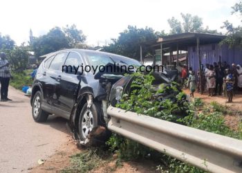 Speeding car kills two siblings at Ejisu