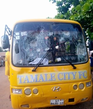 Tamale City attacked following 1-1 stalemate against Baffour Soccer Academy in Division One League