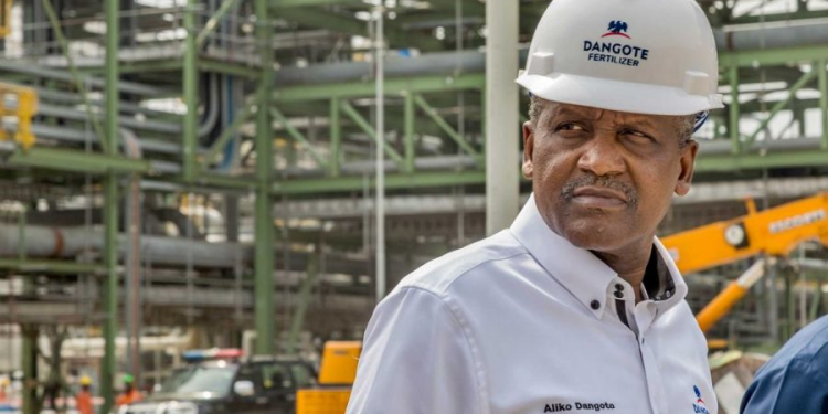 Aliko Dangote loses US$702 million on last trading day of May – Report