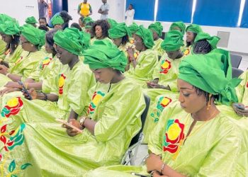 2022 AWCON: Senegal depart for Morocco in stylish African wear