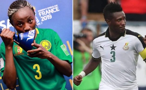 I wear 3 jersey because of Asamoah Gyan – Cameroonian striker Ajara Njoya