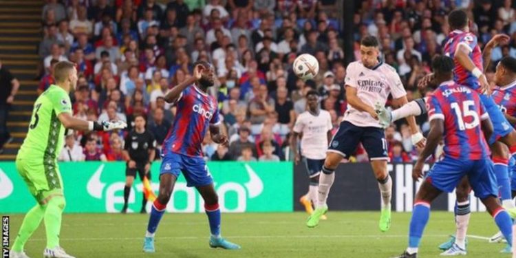 Crystal Palace lose at home to Arsenal