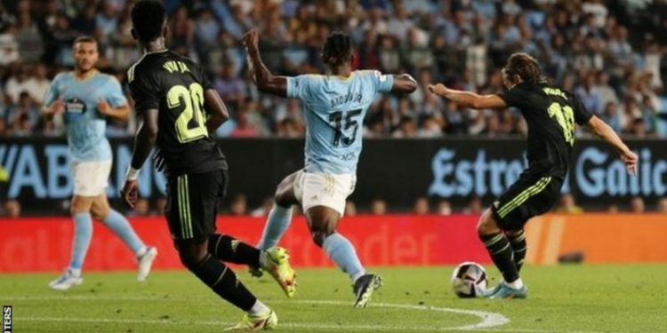 Real Madrid beat Celta Vigo