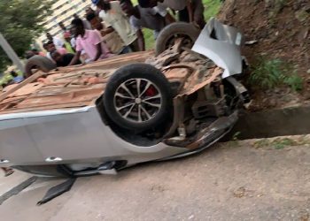 3 KNUST students hospitalized after road accident on campus