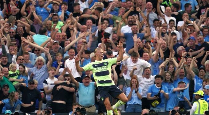 Haaland brace gives City win over West Ham