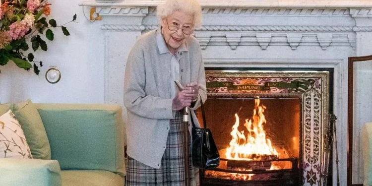 Queen Elizabeth under medical supervision