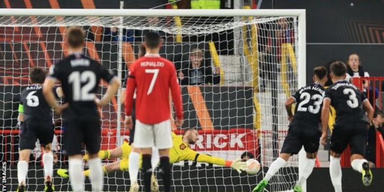 Man United beaten in Europa League by Real Sociedad