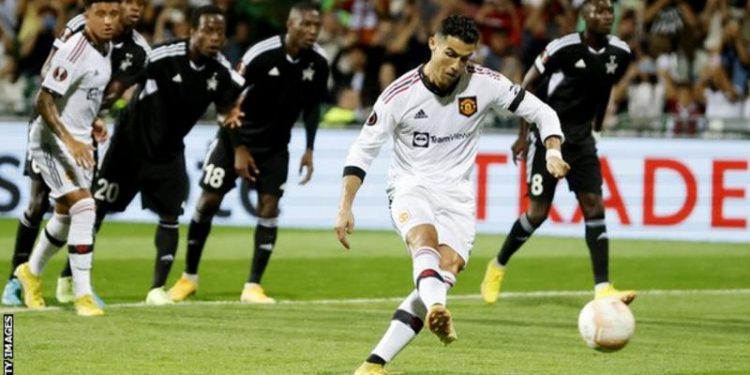 Ronaldo, Sancho score as Man United beat Sheriff in Europa League