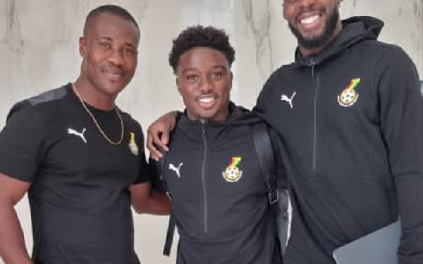 Photos: Inaki Williams, Tariq Lamptey arrive in Black Stars camp ahead of Brazil match