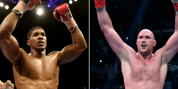Anthony Joshua ‘accepts Tyson Fury’s terms’ for all-British December fight