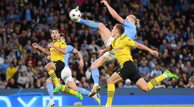 Haaland scores late Manchester City winner against Dortmund