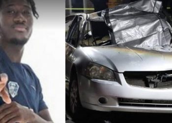 Ghanaian footballer dies in horrific car crash in US