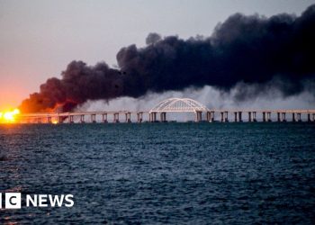 Putin accuses Ukraine of Crimea bridge ‘terrorism’