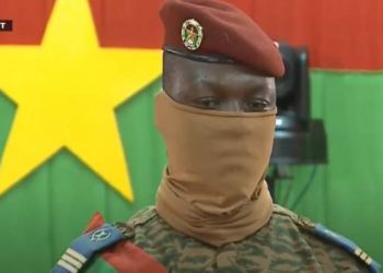 Coup leader sworn in as new Burkina Faso president