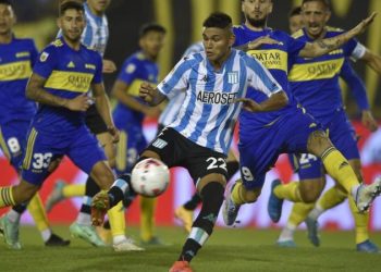 Boca Juniors 1-2 Racing Club: Ten sent off as Champions Trophy final ends early