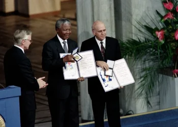 South African ex-President FW de Klerk’s Nobel Peace Prize medal stolen