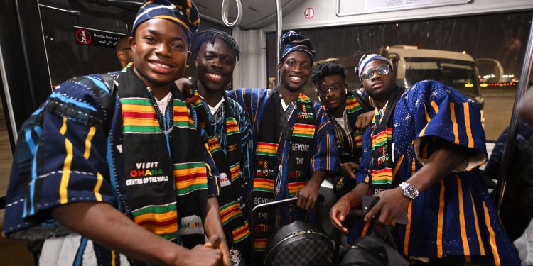 Qatar 2022: Ghana arrive in style