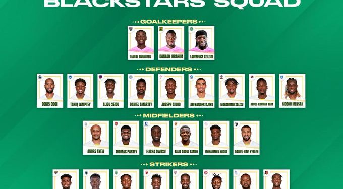 Qatar 2022: Schlupp, Ashimeru, Paintsil dropped as Otto Addo announces Black Stars final squad for World Cup