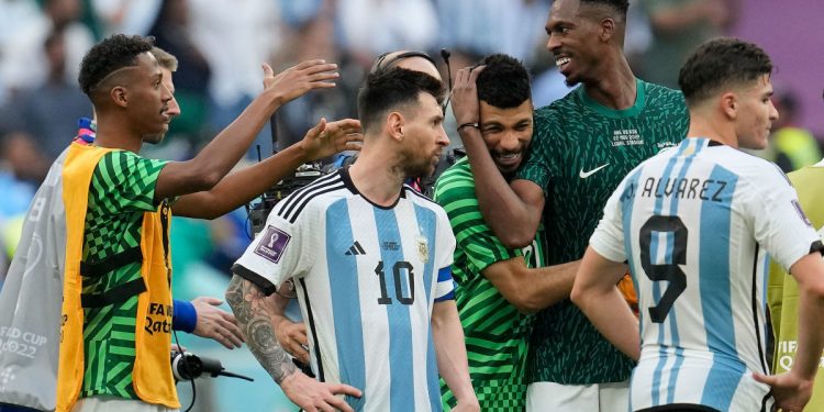 Saudi Arabia declares national holiday to celebrate World Cup win over Argentina