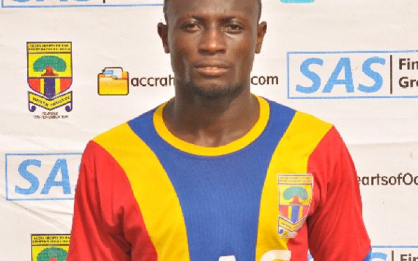 I can solve Black Stars goal-scoring problem – Ex-Hearts striker Maxwell Boakye