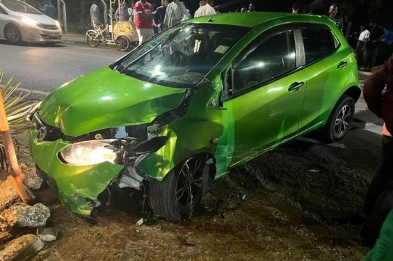 Man and mistress involved in accident while chasing wife and her lover