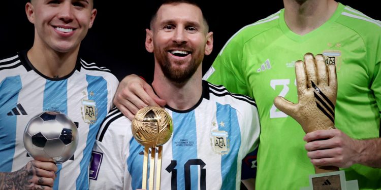 Qatar 2022 Awards: Mbappe picks top scorer as Messi is voted Best Player